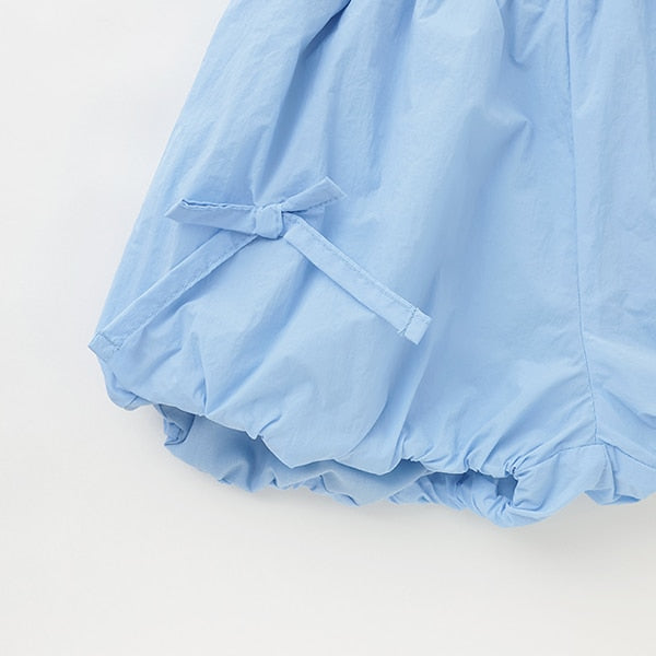 Japanese children's clothing mini#ML waterproof series bubble shorts 90-130cm girls summer PANTS