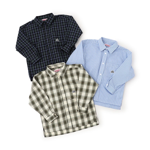 Japanese children's clothing mini#ML shirt 100-140cm boys/girls spring/summer TOPS