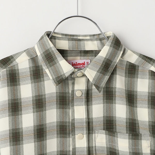 Japanese children's clothing mini#ML shirt 100-140cm boys/girls spring/summer TOPS
