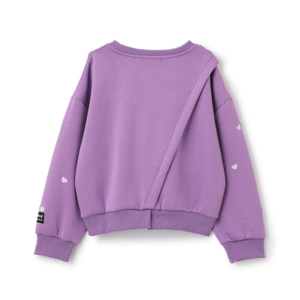 Japanese children's clothing mini#ML waterproof series quick-drying series embroidered sweatshirt 100-140cm girls' spring and summer PANTS