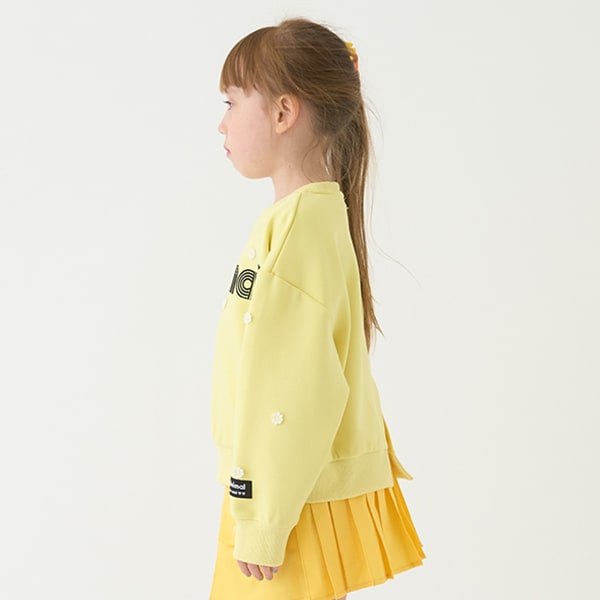 Japanese children's clothing mini#ML waterproof series quick-drying series embroidered sweatshirt 100-140cm girls' spring and summer PANTS