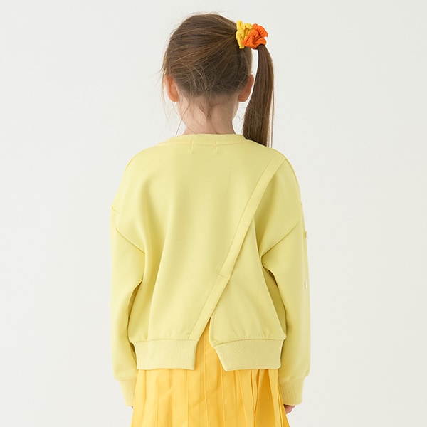 Japanese children's clothing mini#ML waterproof series quick-drying series embroidered sweatshirt 100-140cm girls' spring and summer PANTS