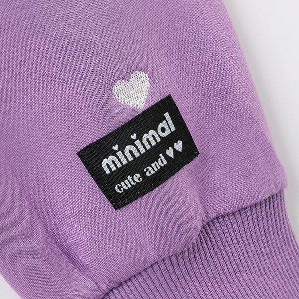 Japanese children's clothing mini#ML waterproof series quick-drying series embroidered sweatshirt 100-140cm girls' spring and summer PANTS