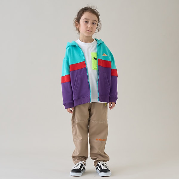 Japanese children's clothing mini#ML x KELTY sweatshirt jacket 100-140cm boys/girls spring and summer OUTERWEAR