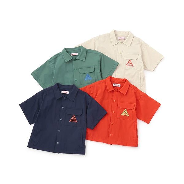 Japanese children's clothing mini#ML mountain shirt jacket 100-140cm boys/girls summer TOPS OUTERWEAR