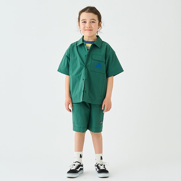 Japanese children's clothing mini#ML mountain shirt jacket 100-140cm boys/girls summer TOPS OUTERWEAR