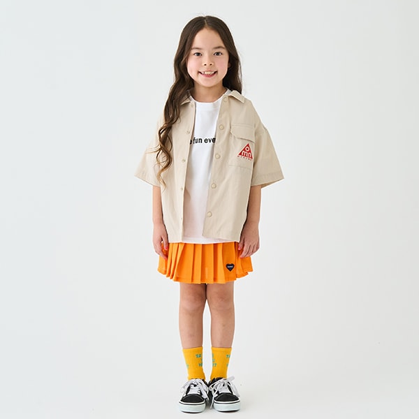 Japanese children's clothing mini#ML mountain shirt jacket 100-140cm boys/girls summer TOPS OUTERWEAR