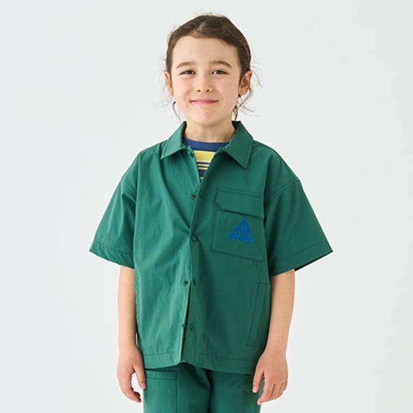 Japanese children's clothing mini#ML mountain shirt jacket 100-140cm boys/girls summer TOPS OUTERWEAR
