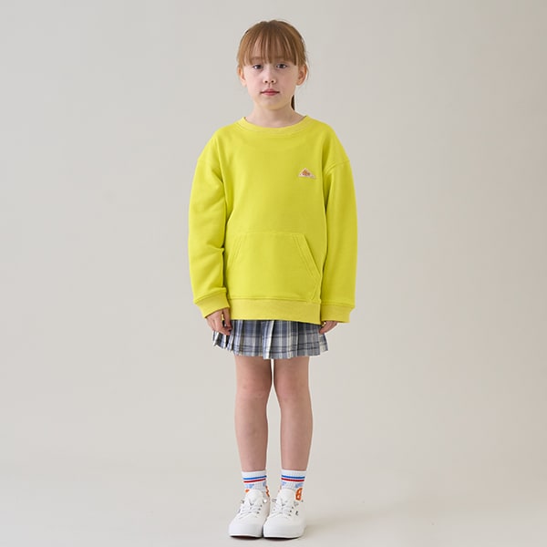 Japanese children's clothing mini#ML x KELTY pocket long-sleeved sweatshirt 100-140cm boys/girls spring and summer TOPS