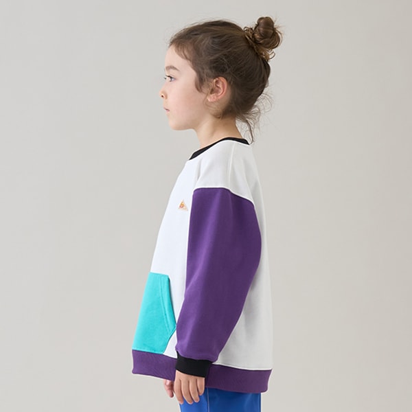 Japanese children's clothing mini#ML x KELTY pocket long-sleeved sweatshirt 100-140cm boys/girls spring and summer TOPS