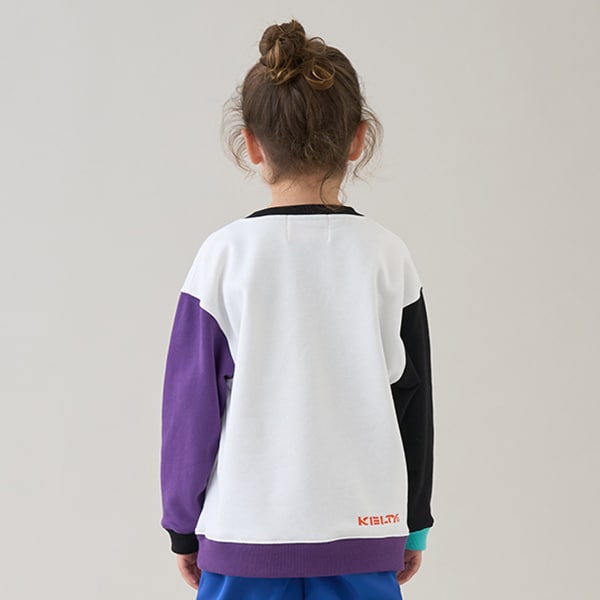 Japanese children's clothing mini#ML x KELTY pocket long-sleeved sweatshirt 100-140cm boys/girls spring and summer TOPS