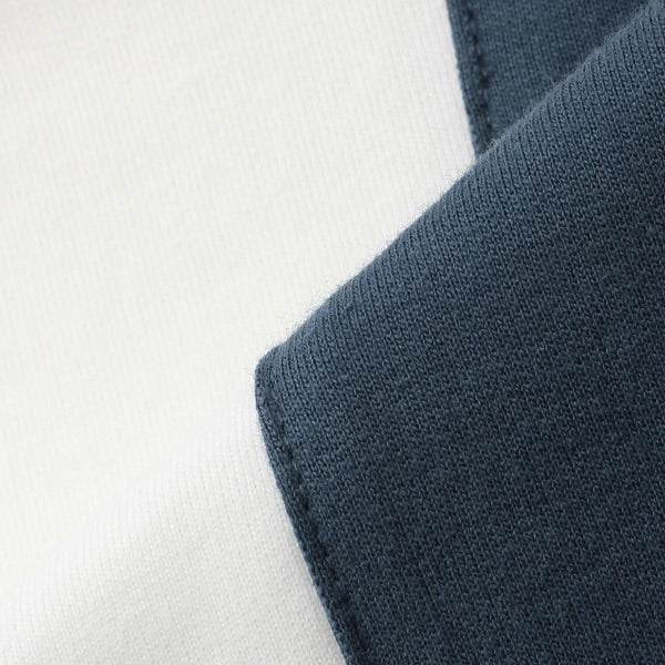 Japanese children's clothing mini#ML cotton two-tone sleeve sweatshirt 90-140cm boys/girls spring and summer TOPS