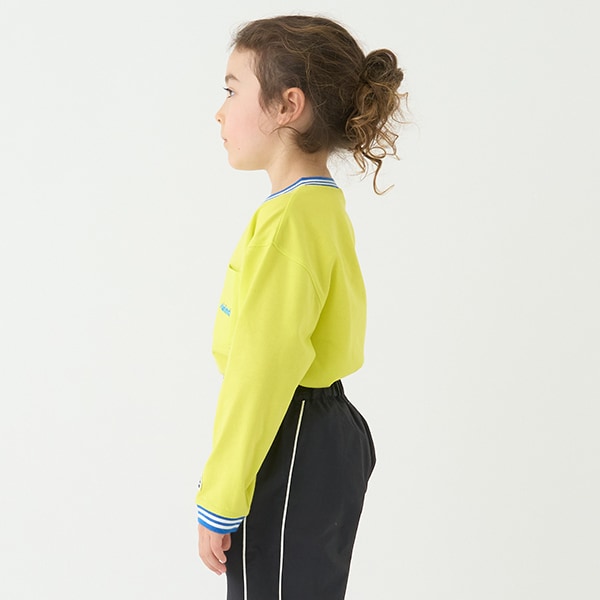 Japanese children's clothing mini #ML anti-fouling V-neck top 90-140cm boys/girls spring and summer TOPS