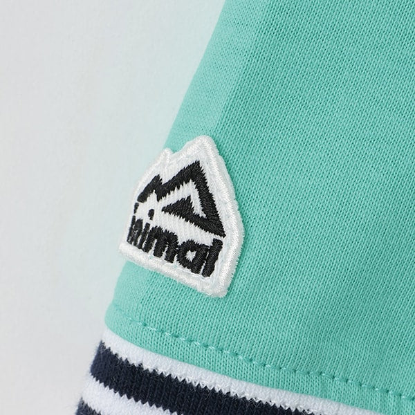 Japanese children's clothing mini #ML anti-fouling V-neck top 90-140cm boys/girls spring and summer TOPS