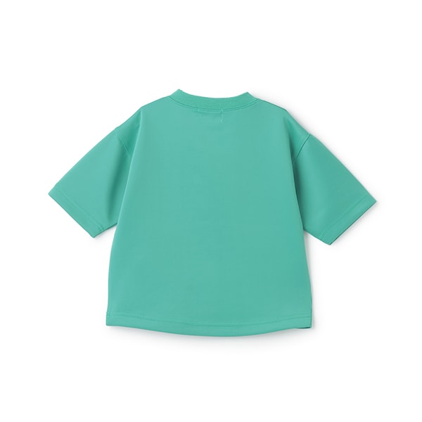 Japanese children's clothing mini#ML waterproof series zipper pocket top 90-140cm boys/girls summer TOPS