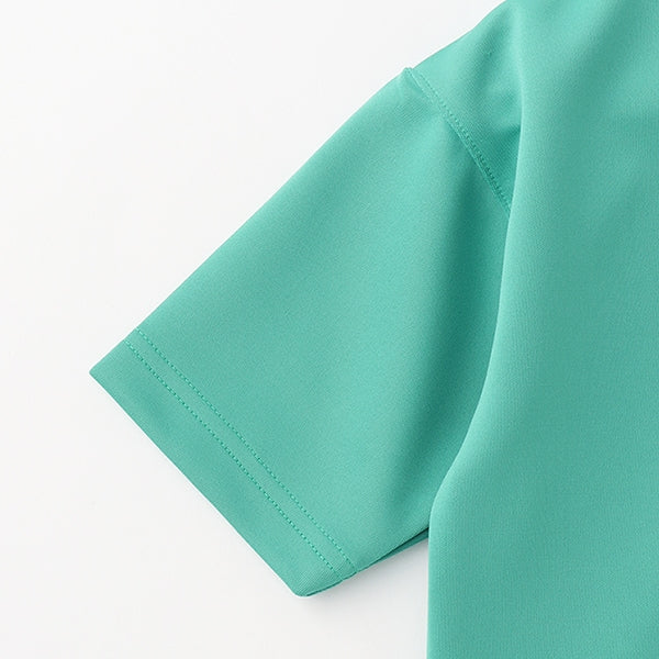 Japanese children's clothing mini#ML waterproof series zipper pocket top 90-140cm boys/girls summer TOPS
