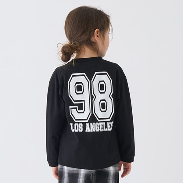 Japanese children's clothing mini #ML anti-fouling pocket top 90-140cm boys/girls spring and summer TOPS