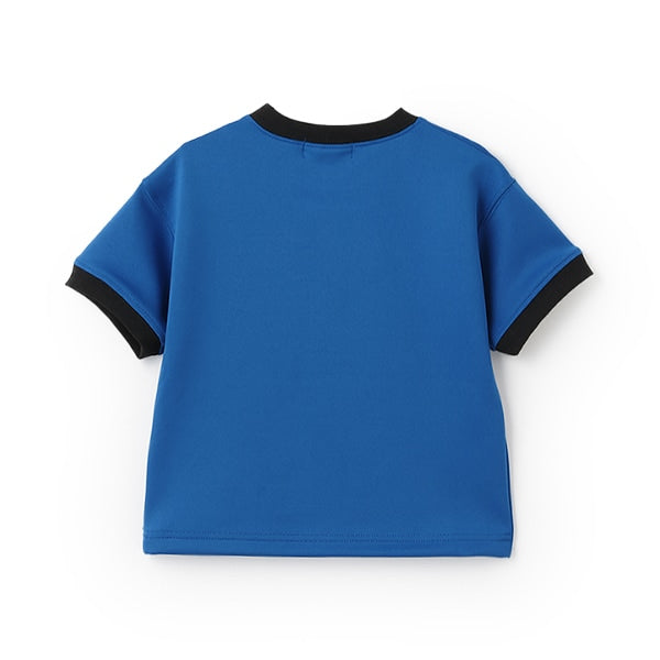 Japanese children's clothing mini#ML waterproof series water-absorbing quick-drying double-pocket top 90-140cm boys'/girls' summer TOPS