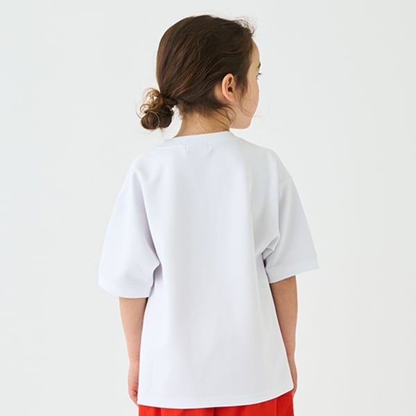 Japanese children's clothing mini#ML waterproof series water-absorbing quick-drying double-pocket top 90-140cm boys'/girls' summer TOPS