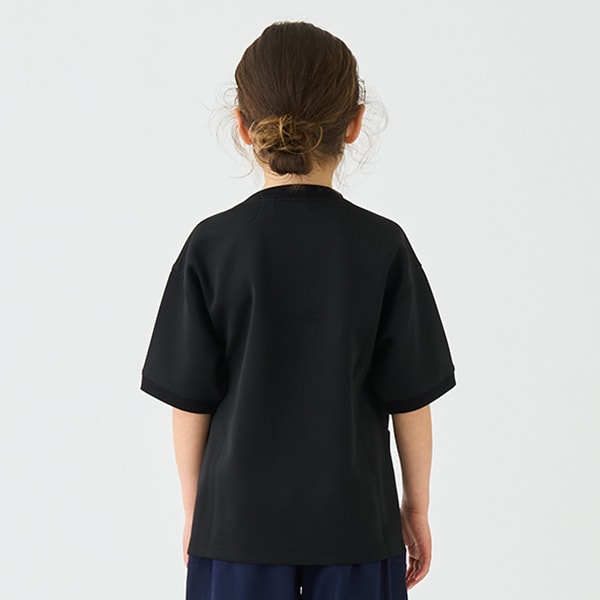 Japanese children's clothing mini#ML waterproof series water-absorbing quick-drying double-pocket top 90-140cm boys'/girls' summer TOPS