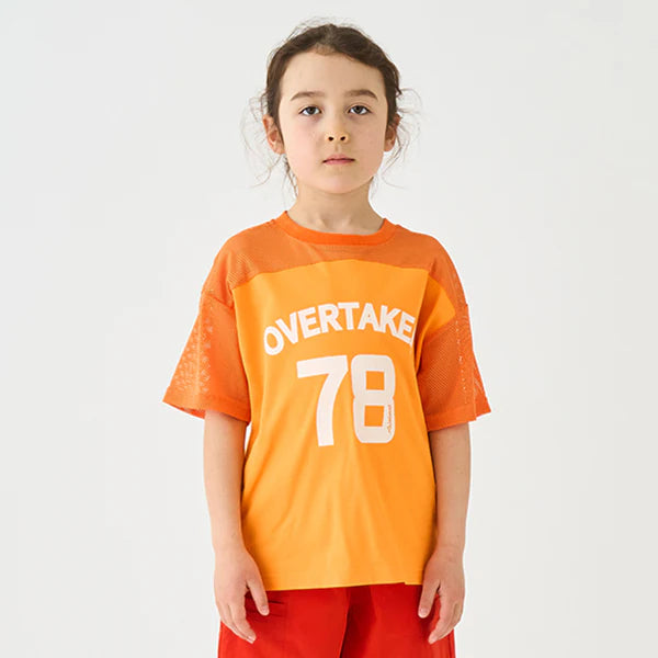 Japanese children's clothing mini#ML mesh sports top 100-140cm boys/girls summer TOPS