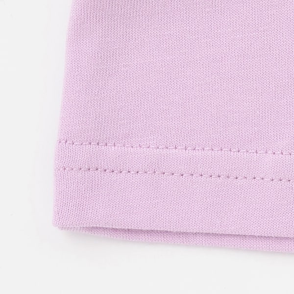 Japanese children's clothing mini #ML anti-fouling series puff sleeve top 90-140cm girls summer TOPS