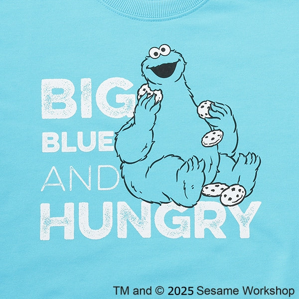Japanese children's clothing mini #ML x sesame Sesame Street sweatshirt 100-140cm boys/girls spring and summer TOPS