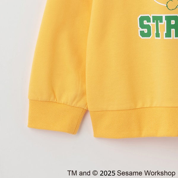 Japanese children's clothing mini #ML x sesame Sesame Street sweatshirt 100-140cm boys/girls spring and summer TOPS