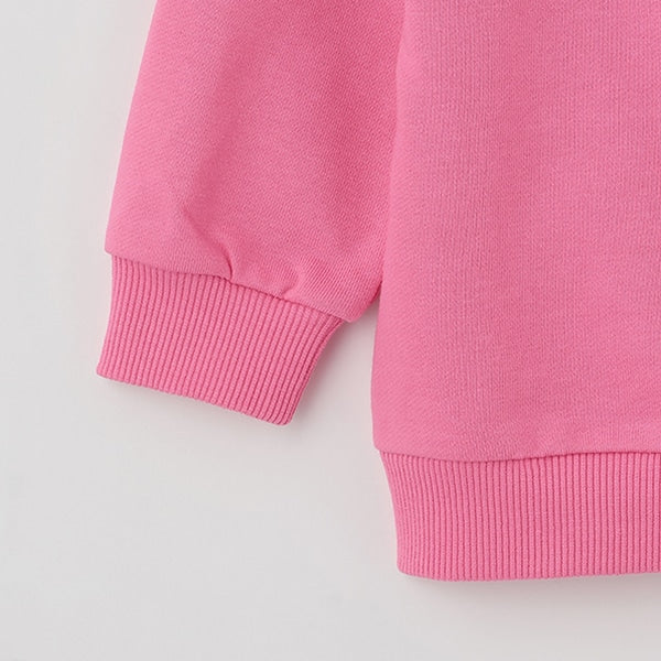 Japanese children's clothing mini #ML anti-fouling embroidered letter sweatshirt 90-140cm boys/girls spring and summer TOPS