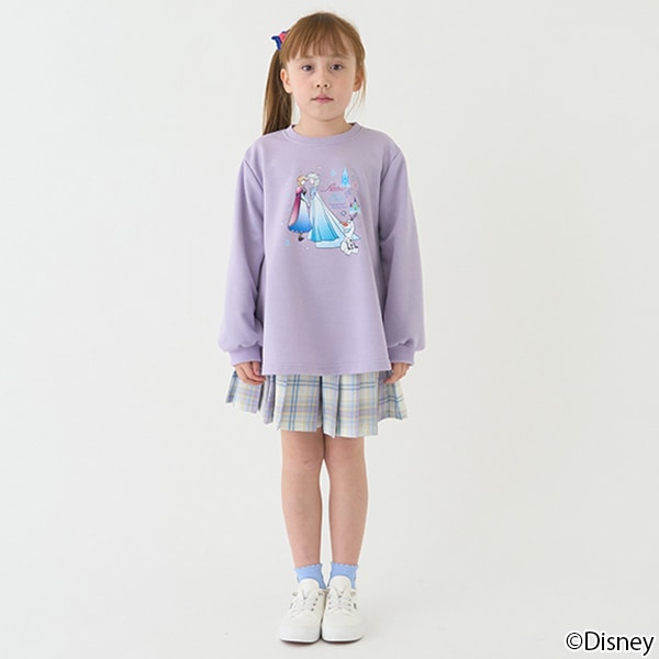 Japanese children's clothing mini #ML x Disney long-sleeved top 100-140cm girls spring and summer TOPS