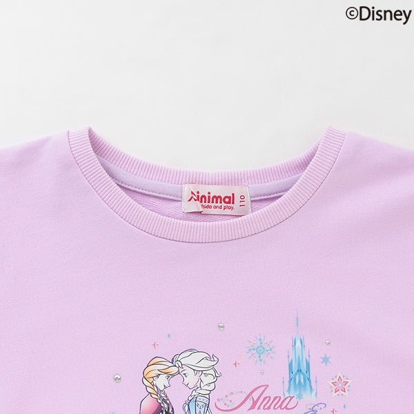 Japanese children's clothing mini #ML x Disney long-sleeved top 100-140cm girls spring and summer TOPS