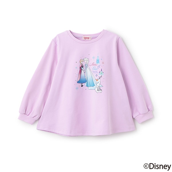 Japanese children's clothing mini #ML x Disney long-sleeved top 100-140cm girls spring and summer TOPS
