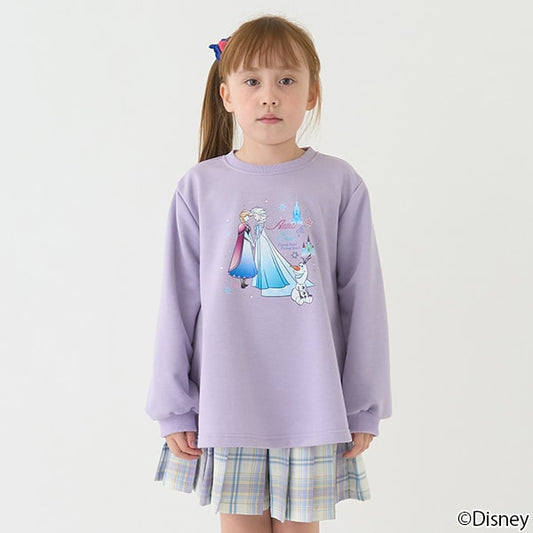 Japanese children's clothing mini #ML x Disney long-sleeved top 100-140cm girls spring and summer TOPS