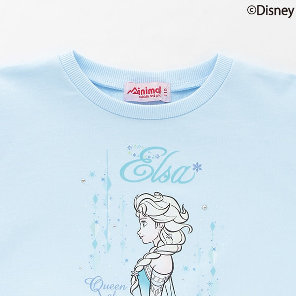 Japanese children's clothing mini #ML x Disney mesh splicing sweatshirt 100-140cm girls spring and summer TOPS
