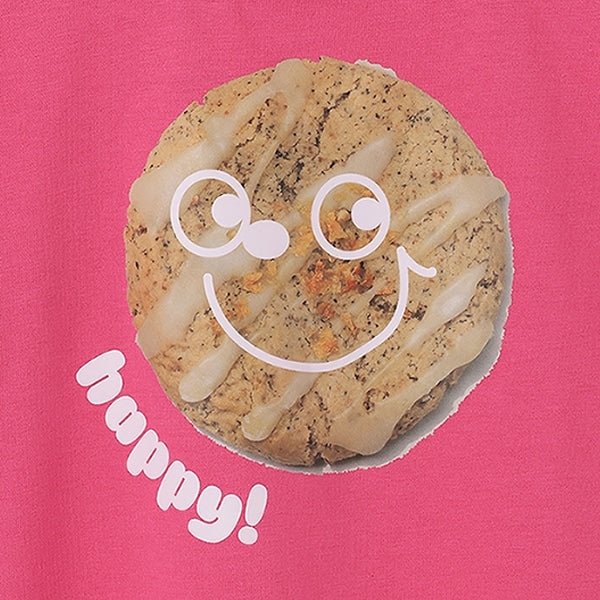 Japanese children's clothing mini#ML x ovgo Baker Cookie short-sleeved top 90-140cm boys/girls summer TOPS