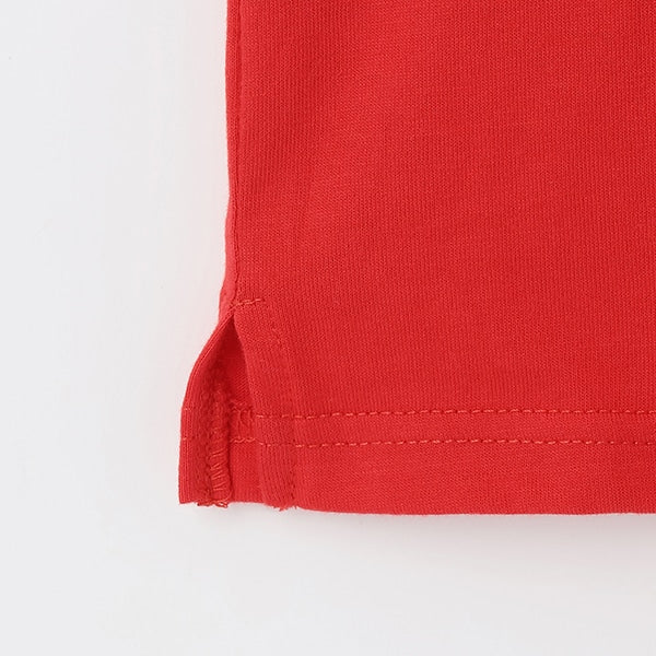 Japanese children's clothing mini#ML x ovgo Baker Cookie short-sleeved top 90-140cm boys/girls summer TOPS