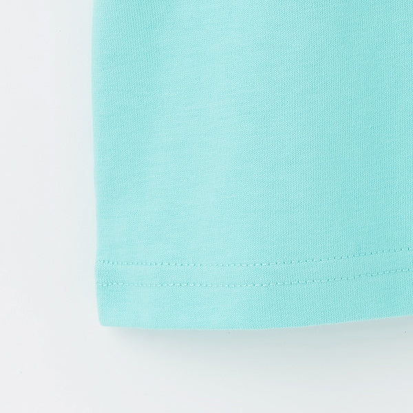 Japanese children's clothing mini#ML x ovgo Baker cute short-sleeved top 90-140cm boys/girls summer TOPS