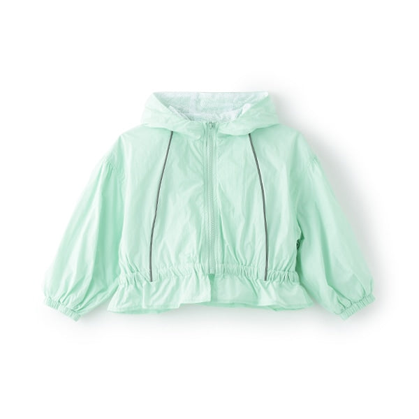 Japanese children's clothing mini#ML waterproof series thin jacket 90-140cm girls spring and summer OUTERWEAR