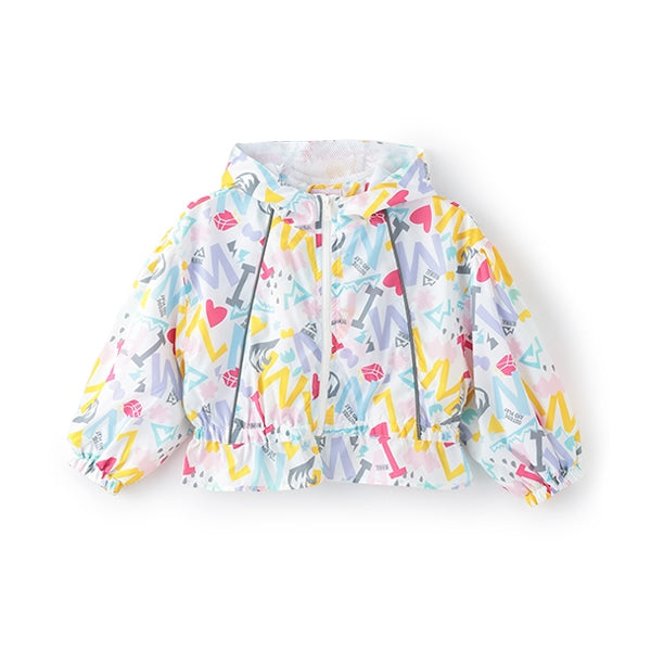 Japanese children's clothing mini#ML waterproof series thin jacket 90-140cm girls spring and summer OUTERWEAR