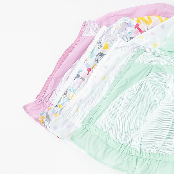 Japanese children's clothing mini#ML waterproof series thin jacket 90-140cm girls spring and summer OUTERWEAR