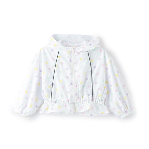 Japanese children's clothing mini#ML waterproof series thin jacket 90-140cm girls spring and summer OUTERWEAR
