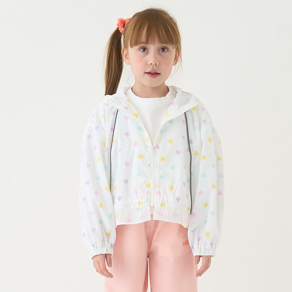 Japanese children's clothing mini#ML waterproof series thin jacket 90-140cm girls spring and summer OUTERWEAR