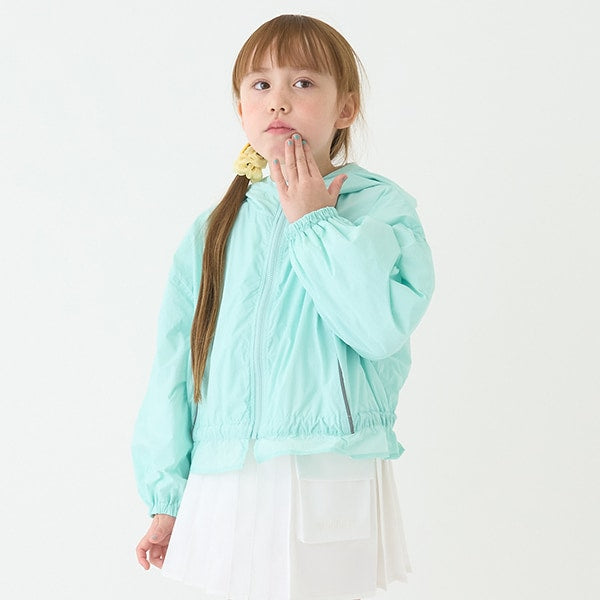 Japanese children's clothing mini#ML waterproof series thin jacket 90-140cm girls spring and summer OUTERWEAR