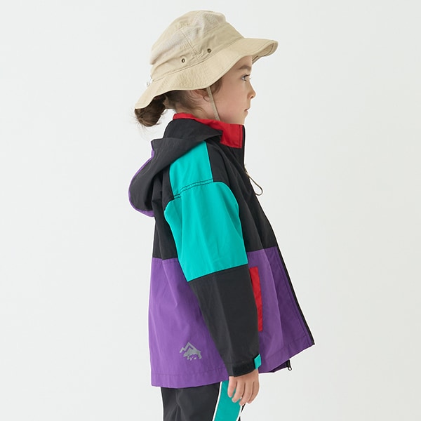 Japanese children's clothing mini#ML waterproof series mountain jacket 90-140cm boys/girls spring and summer OUTERWEAR