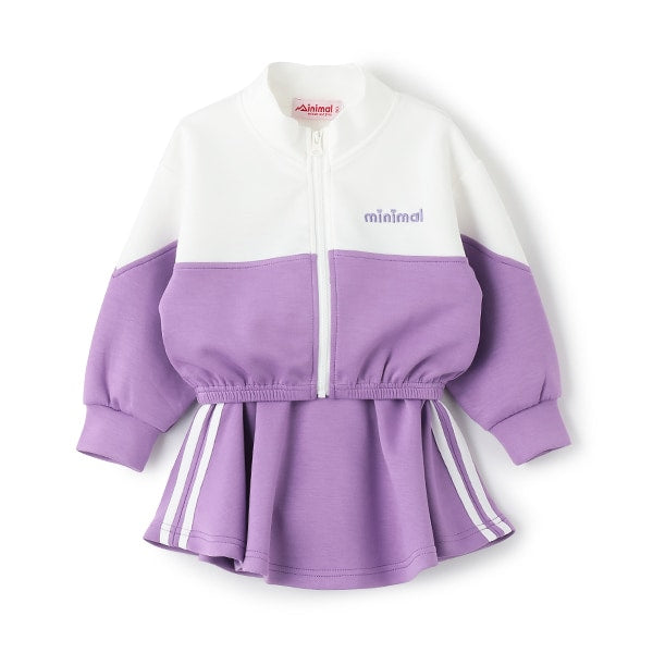 Japanese children's clothing mini #ML waterproof series quick-drying series sports series jacket and skirt two-piece set 90-140cm girls' spring and summer outerwear skirt