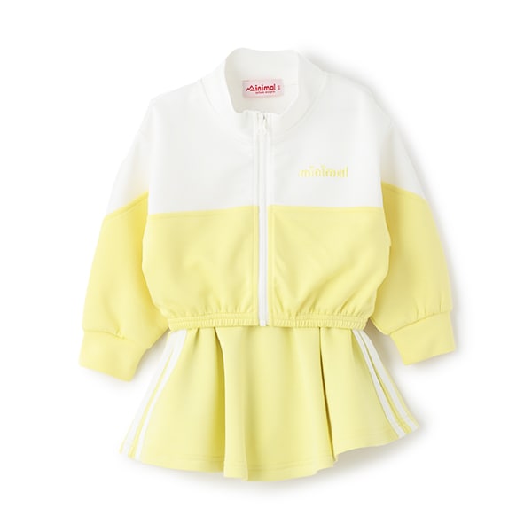 Japanese children's clothing mini #ML waterproof series quick-drying series sports series jacket and skirt two-piece set 90-140cm girls' spring and summer outerwear skirt