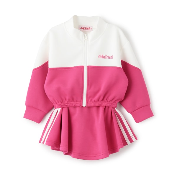 Japanese children's clothing mini #ML waterproof series quick-drying series sports series jacket and skirt two-piece set 90-140cm girls' spring and summer outerwear skirt