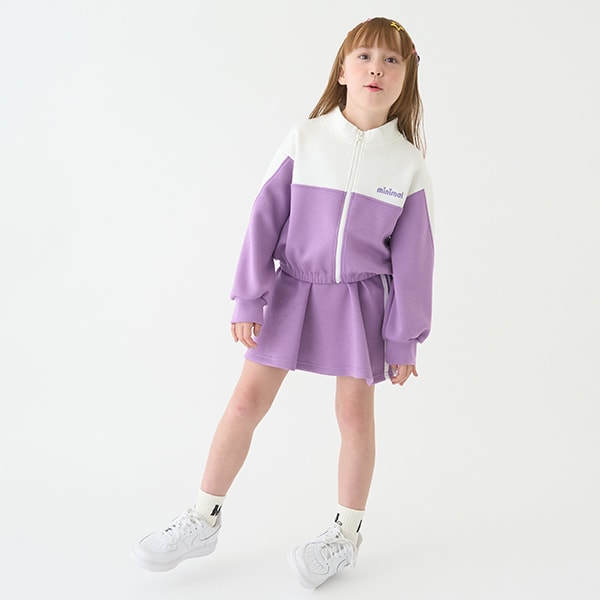 Japanese children's clothing mini #ML waterproof series quick-drying series sports series jacket and skirt two-piece set 90-140cm girls' spring and summer outerwear skirt