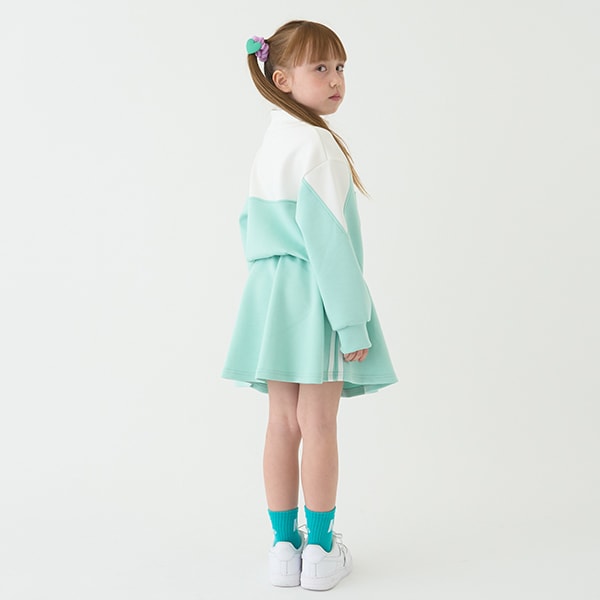 Japanese children's clothing mini #ML waterproof series quick-drying series sports series jacket and skirt two-piece set 90-140cm girls' spring and summer outerwear skirt