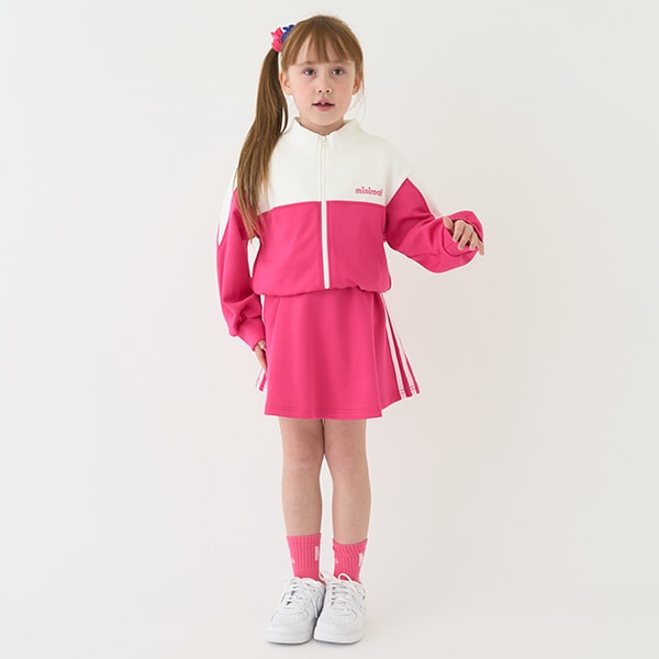 Japanese children's clothing mini #ML waterproof series quick-drying series sports series jacket and skirt two-piece set 90-140cm girls' spring and summer outerwear skirt